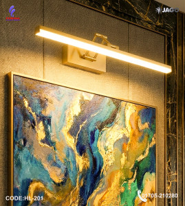Movable 3-Color LED Mirror Light Fixture – Perfect for Living Room, Bedroom & Hallway | Ideal for Mirrors & Paintings|HL-201