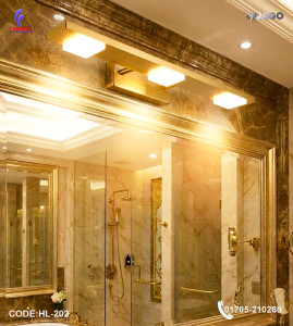 Movable 3-Color LED Mirror Light Fixture – Perfect for Living Room, Bedroom & Hallway | Ideal for Mirrors & Paintings|HL-202