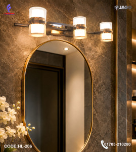 Movable 3-Color LED Mirror Light Fixture – Perfect for Living Room, Bedroom & Hallway | Ideal for Mirrors & Paintings|HL-206