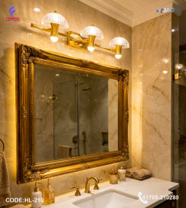 Movable 3-Color LED Mirror Light Fixture – Perfect for Living Room, Bedroom & Hallway | Ideal for Mirrors & Paintings|HL-210