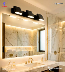 Movable 3-Color LED Mirror Light Fixture – Perfect for Living Room, Bedroom & Hallway | Ideal for Mirrors & Paintings|HL-217
